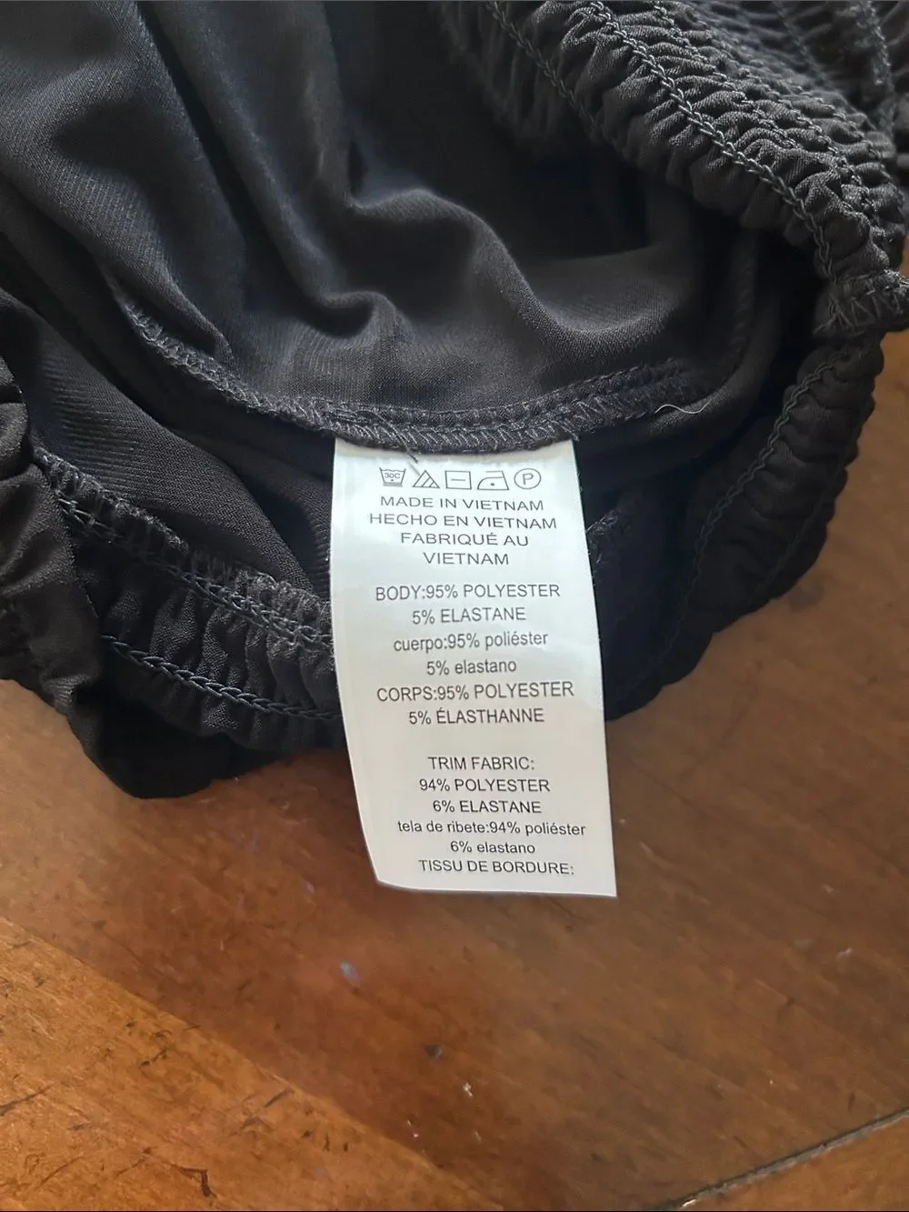 Michael Kors Black Short-Sleeve Tunic with Smocked Hem EUC. XL